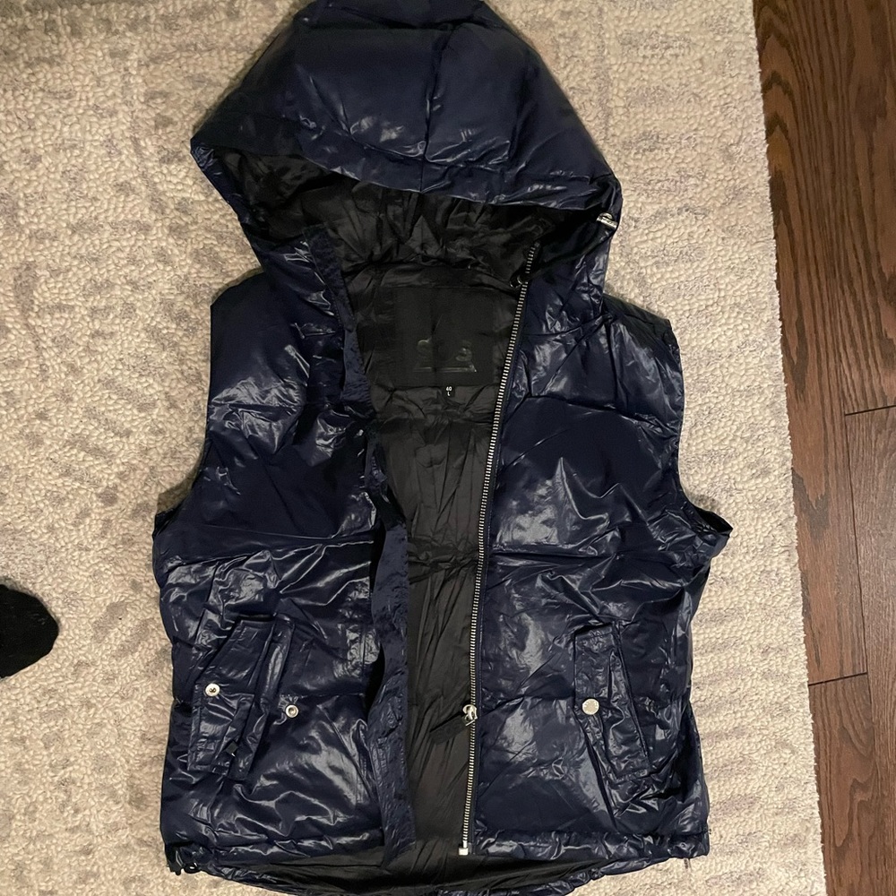 SOS Blacksnow navy blue ski vest